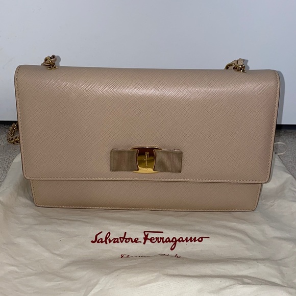 Authentic Salvatore Ferragamo Crossbody Bag - Picture 1 of 7